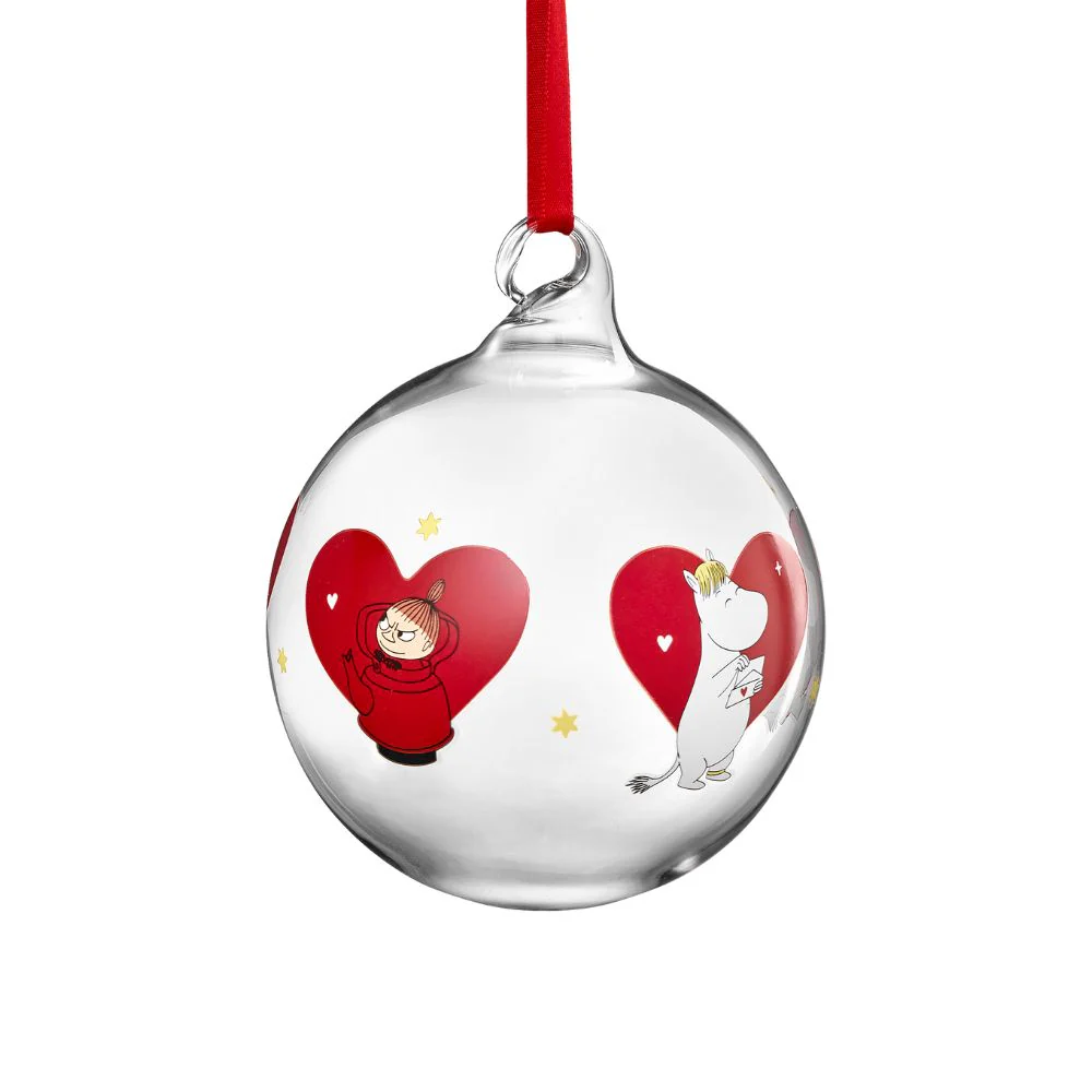 Bombka choinkowa Muminki Heart 9 cm Muurla - Image 3