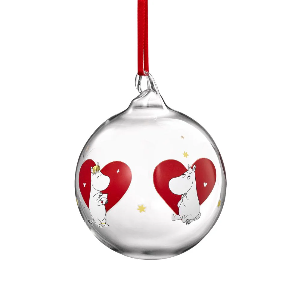 Bombka choinkowa Muminki Heart 9 cm Muurla - Image 4