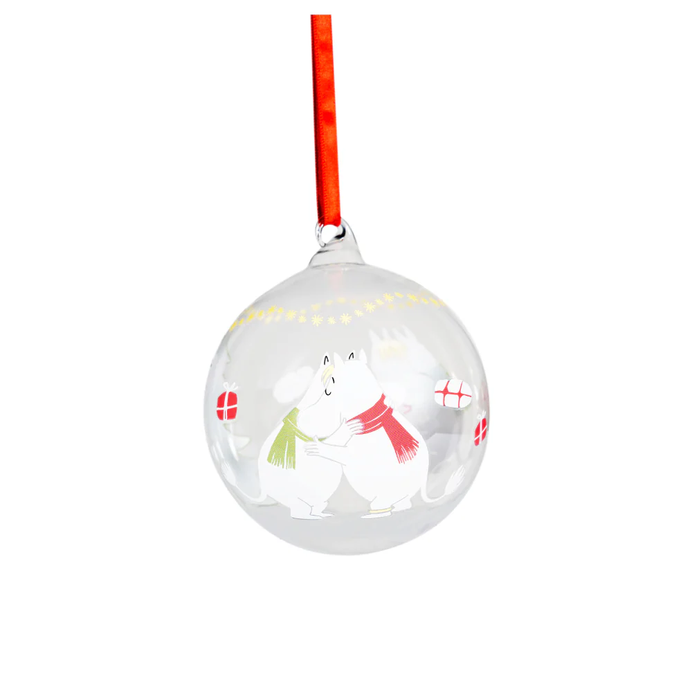 Bombka choinkowa Wesołych Świąt 9 cm Muurla - Image 4