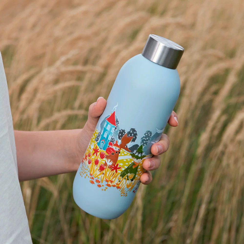 Butelka Keep Cool 0,75l Muminki Soft Sky - Stelton - Image 3