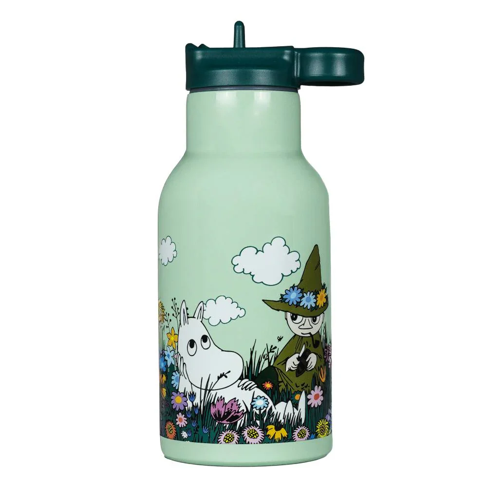 Butelka termiczna Muminki na łące 340ml (zielona) Rätt Start - Image 4