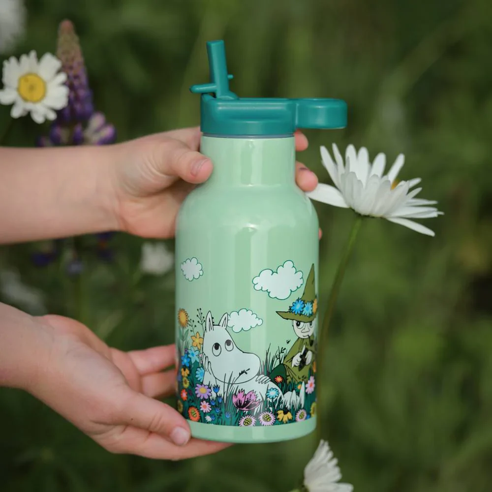 Butelka termiczna Muminki na łące 340ml (zielona) Rätt Start - Image 6