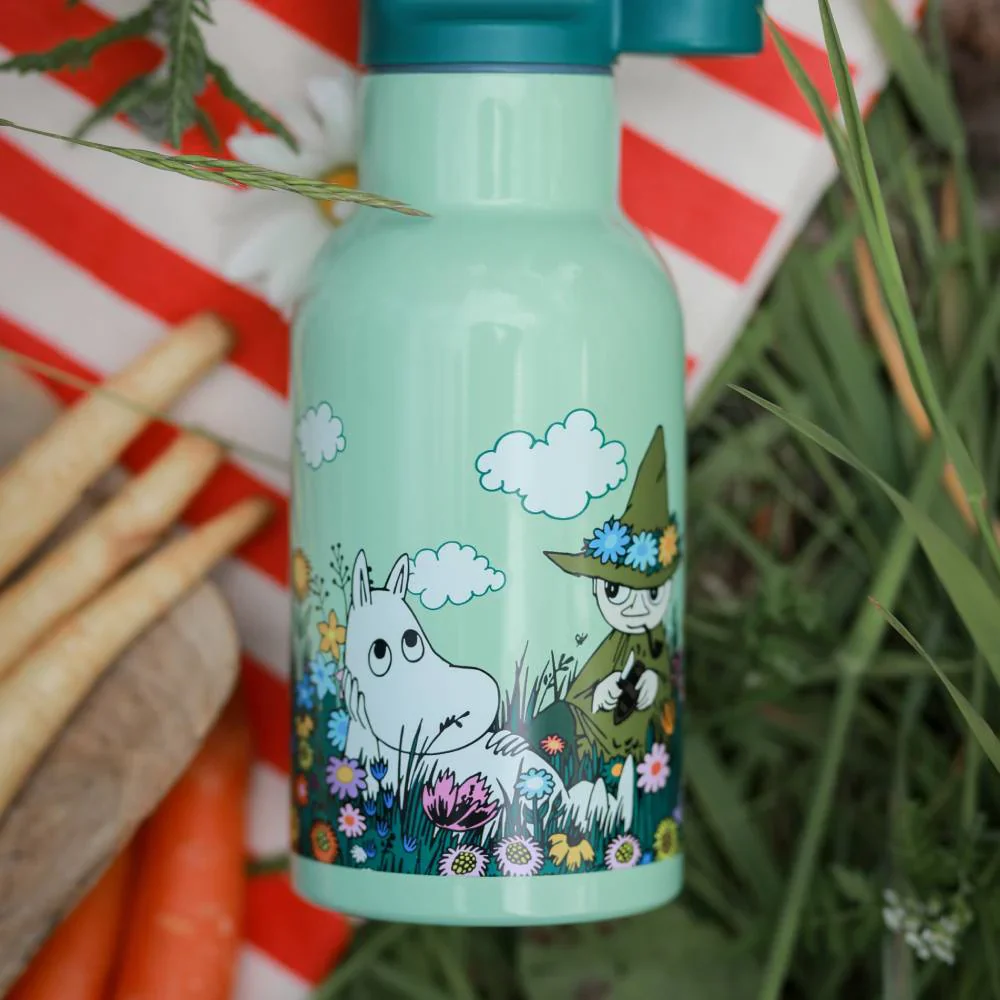 Butelka termiczna Muminki na łące 340ml (zielona) Rätt Start - Image 7