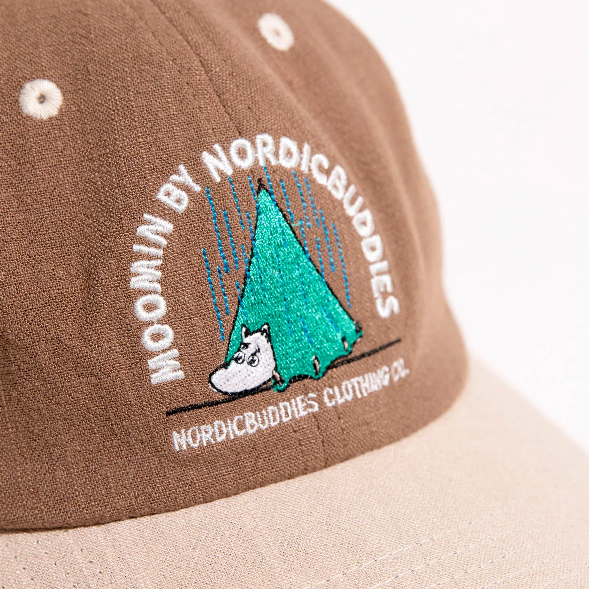 Czapka Muminek pod namiotem (beżowo-brązowa) NordicBuddies - Image 6