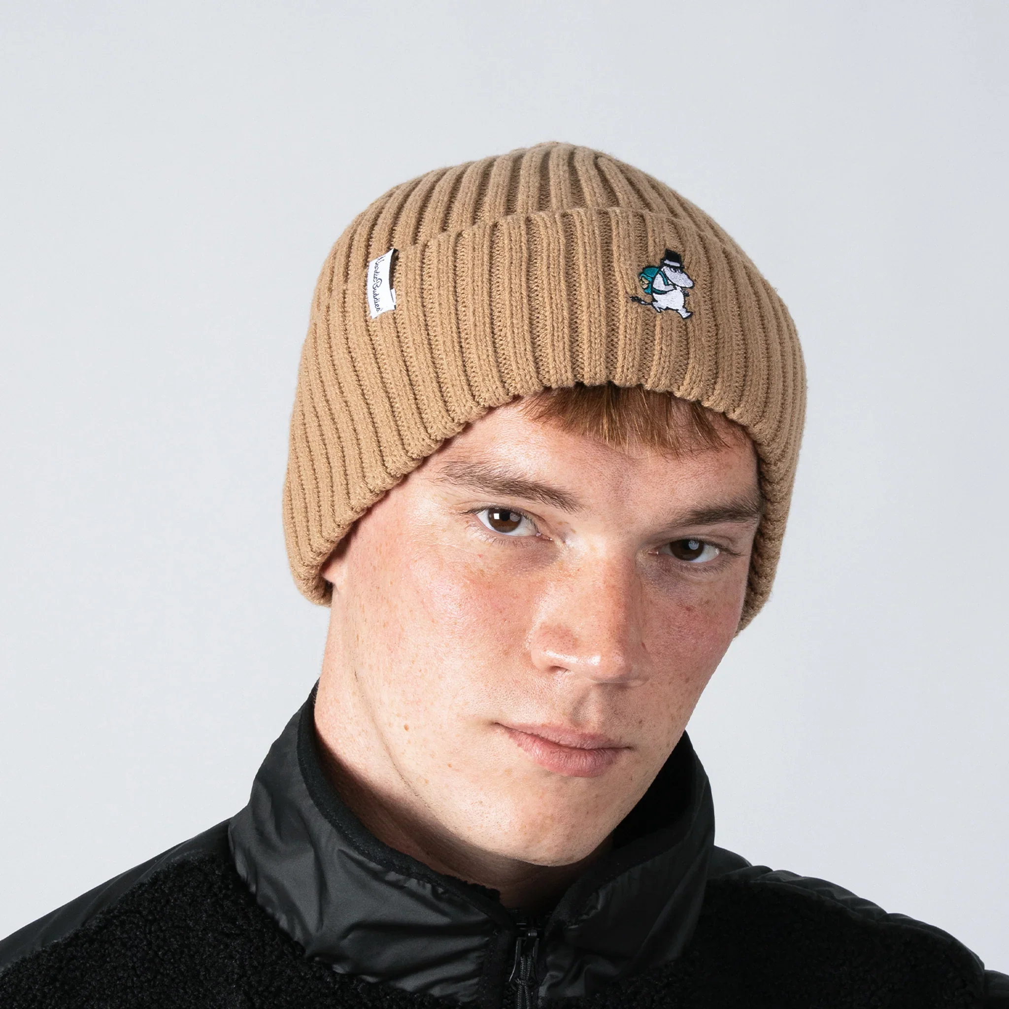 Czapka z naszywką Tata Muminka (brąz) NordicBuddies - Image 3