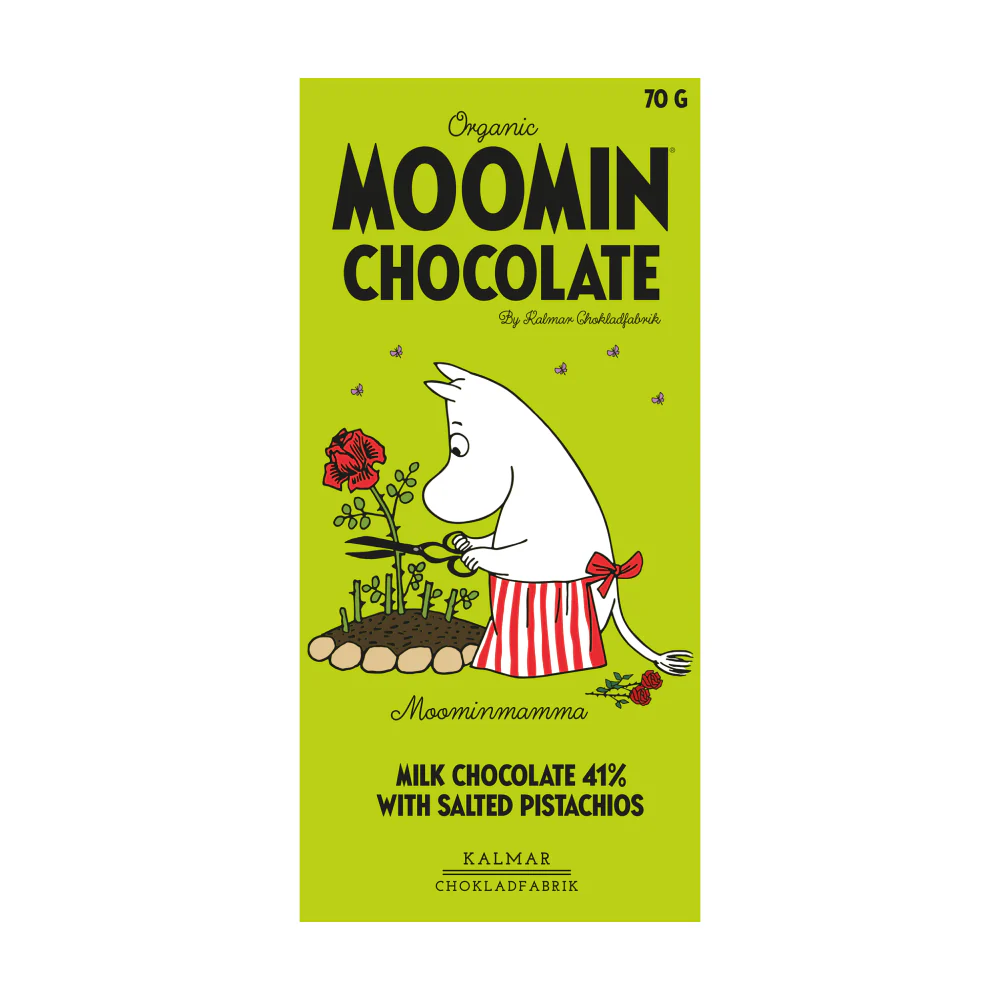 Czekolada Mama Muminka (mleczna, solone pistacje) - Kalmar Chokladfabrik - Image 2