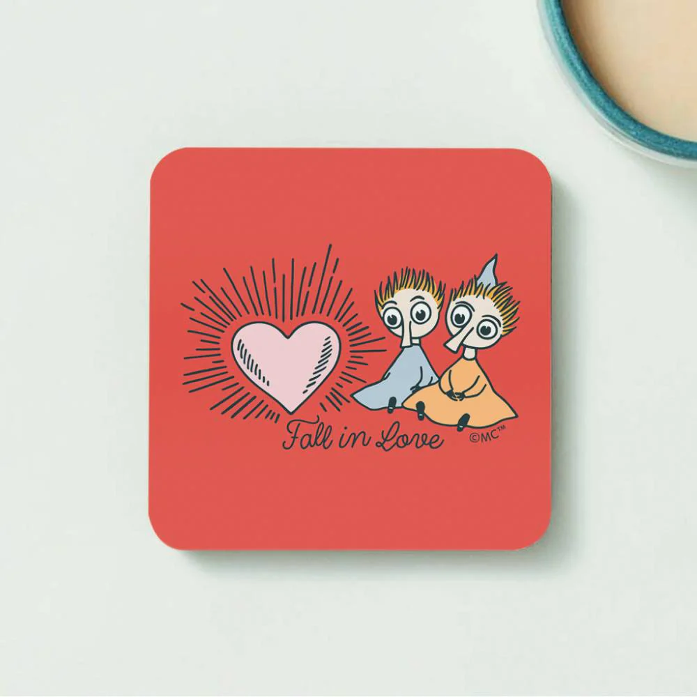 Drewniana podkładka Fall in Love - The Official Moomin Shop - Image 2