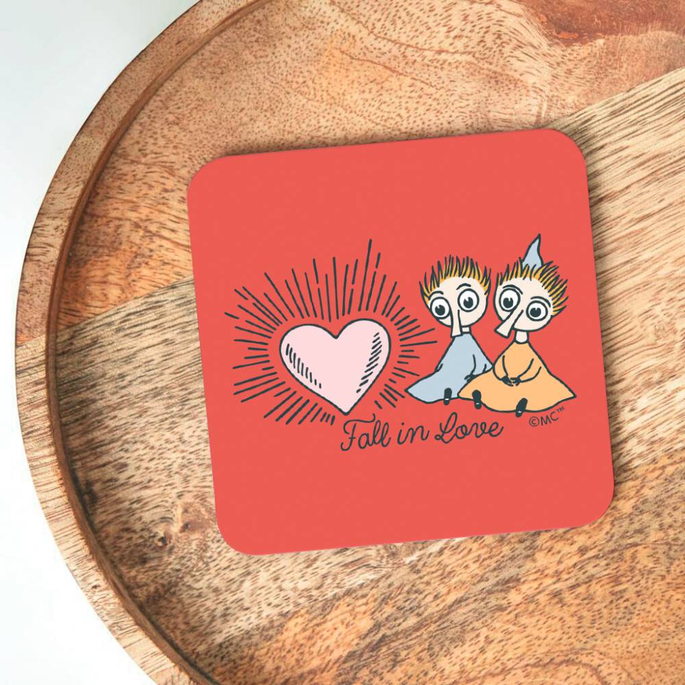 Drewniana podkładka Fall in Love - The Official Moomin Shop - Image 3