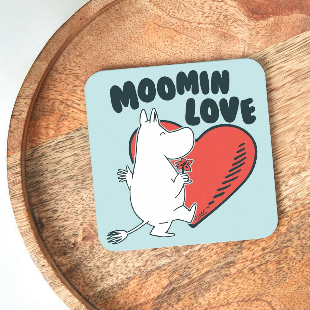 Drewniana podkładka Muminek Tańczący Love - The Official Moomin Shop - Image 2