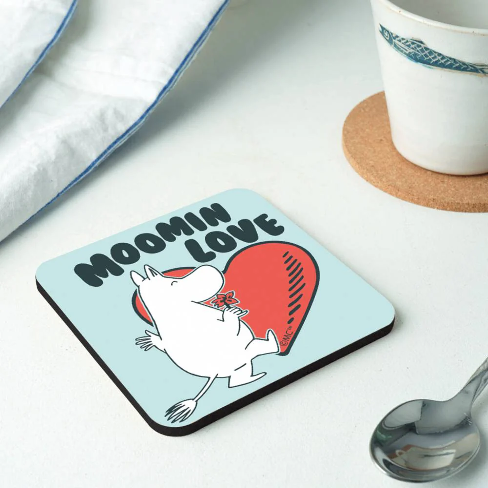 Drewniana podkładka Muminek Tańczący Love - The Official Moomin Shop - Image 3