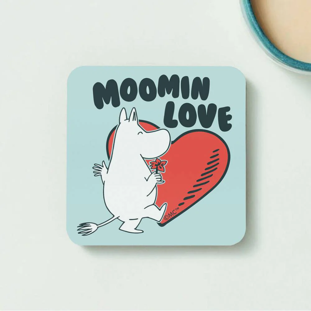 Drewniana podkładka Muminek Tańczący Love - The Official Moomin Shop - Image 4