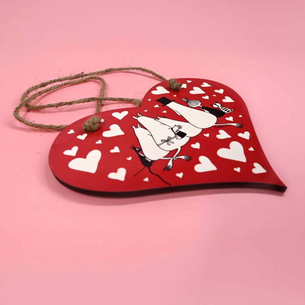 Drewniana zawieszka na drzwi Love Family - The Official Moomin Shop - Image 6