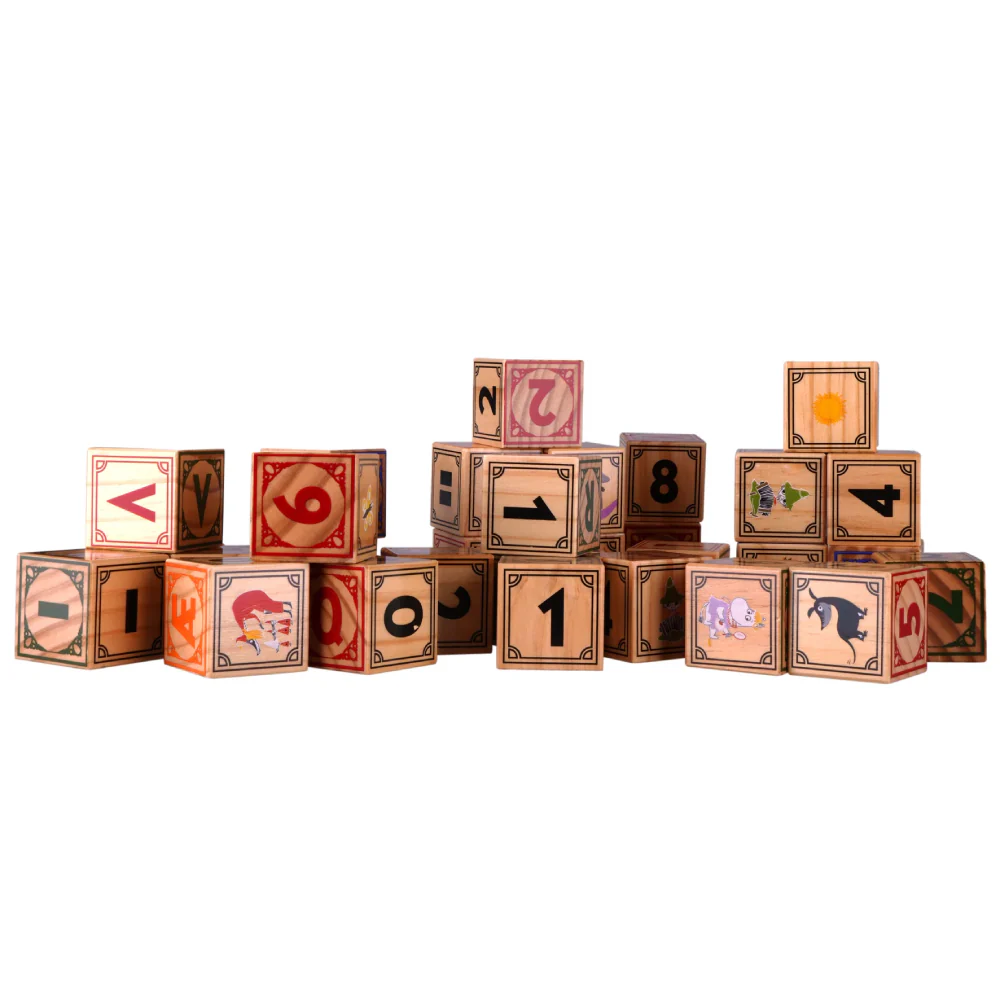 Drewniane klocki Muminki Barbo Toys - Image 3