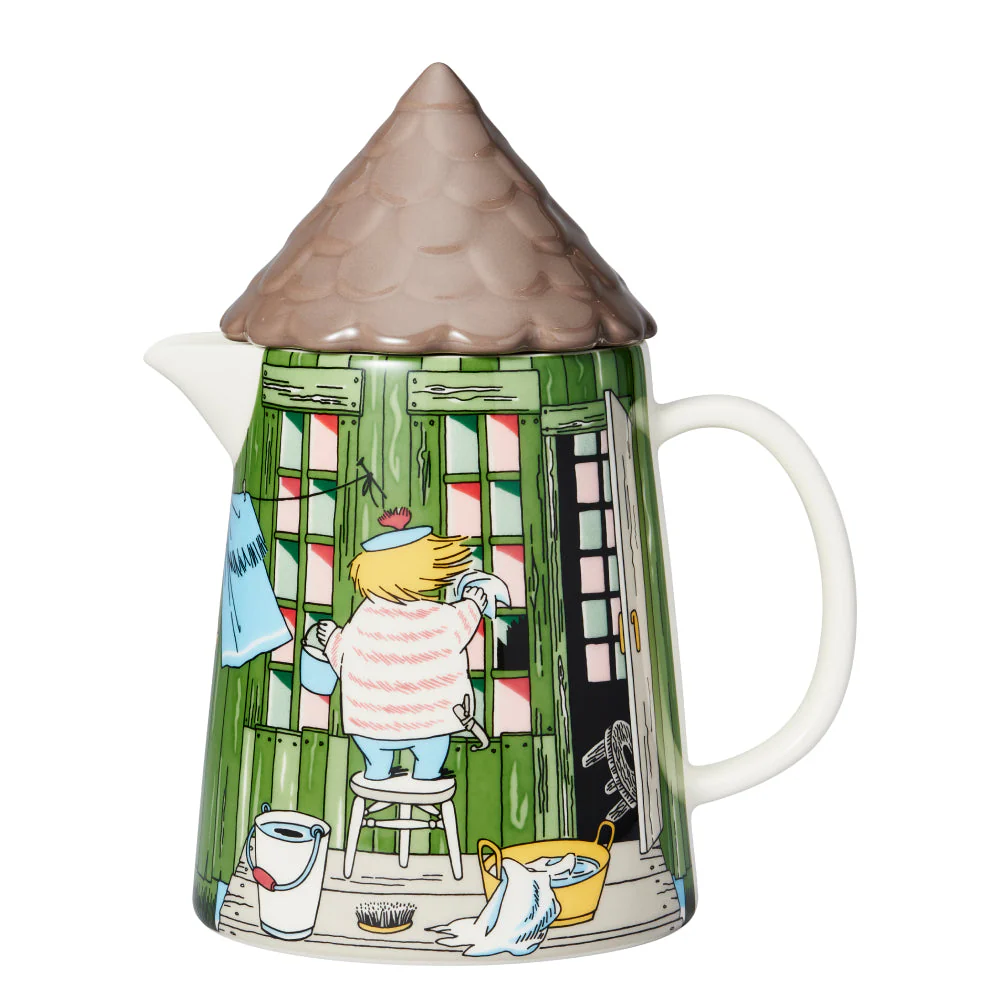 Dzbanek ceramiczny 1l Muminek w łaźni Arabia Finland - Image 3
