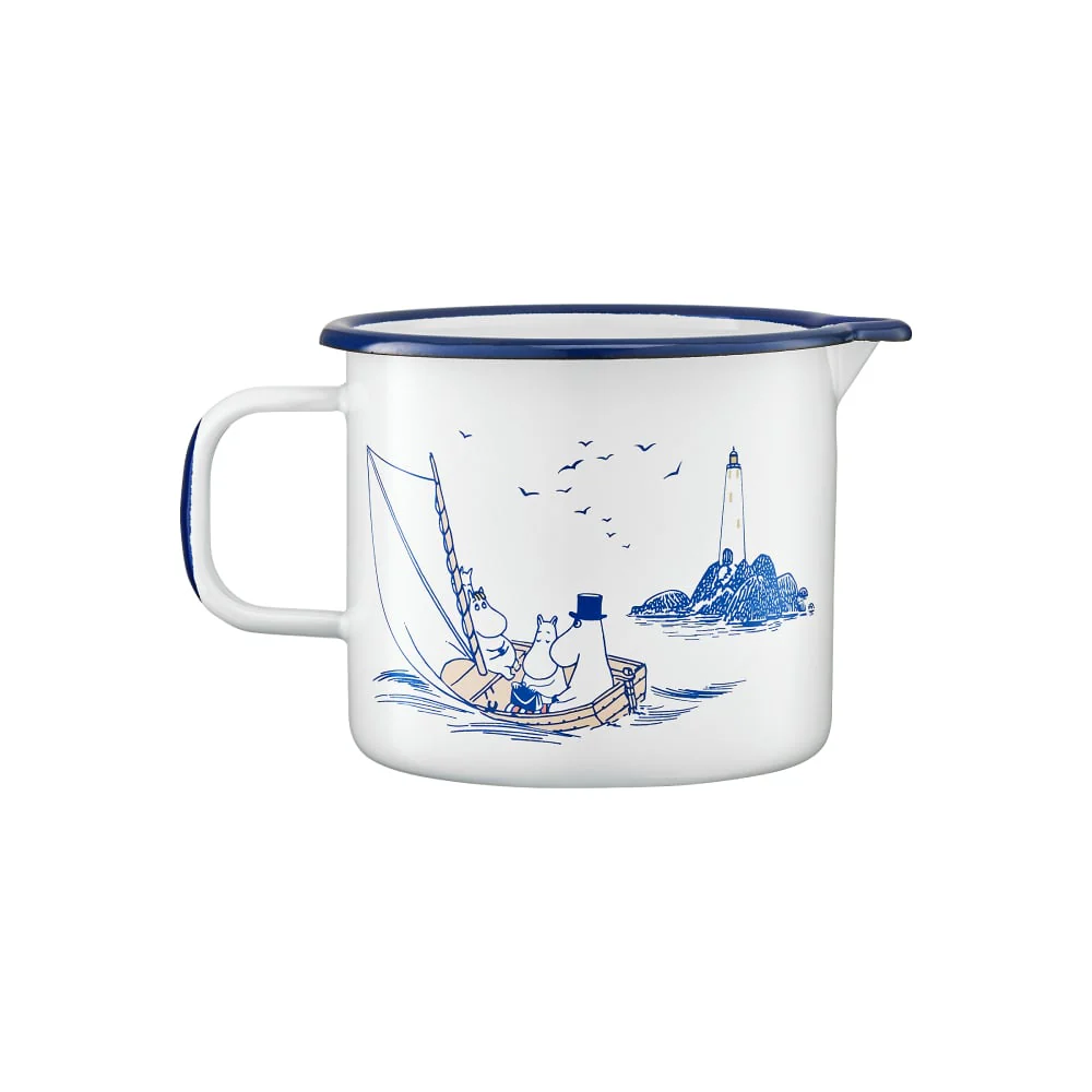 Dzbanek emaliowany 1,3L Sailors Muurla - Image 3