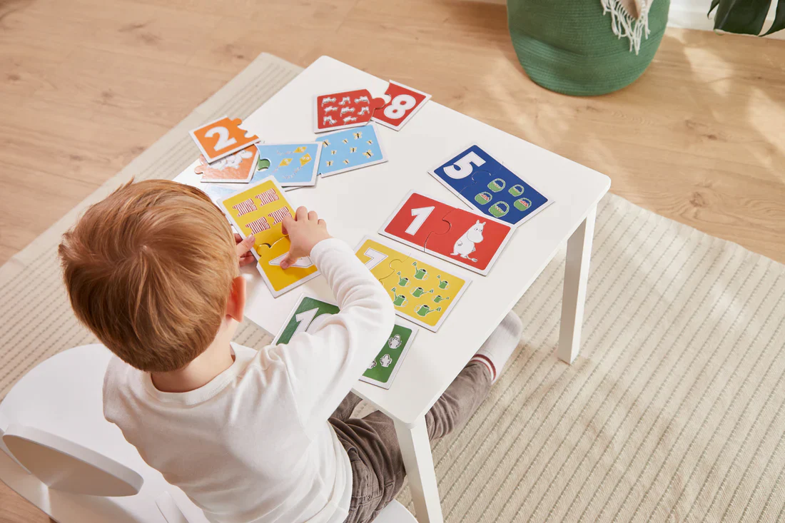 Układanka nauka liczenia Muminki - Barbo Toys - Image 2