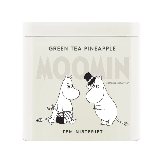 Herbata Moomin Green Tea Pineapple 80g Teministeriet - Image 2