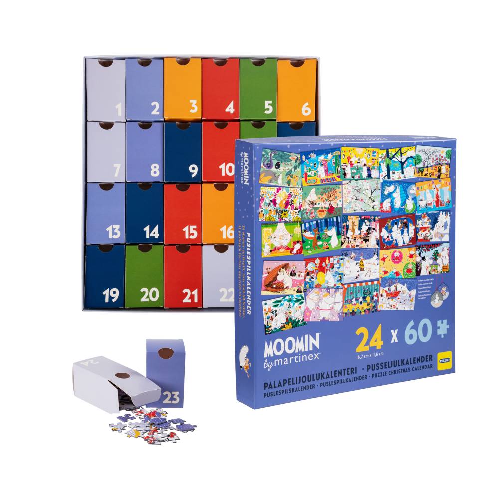 Kalendarz adwentowy PUZZLE Muminki - Martinex - Image 7
