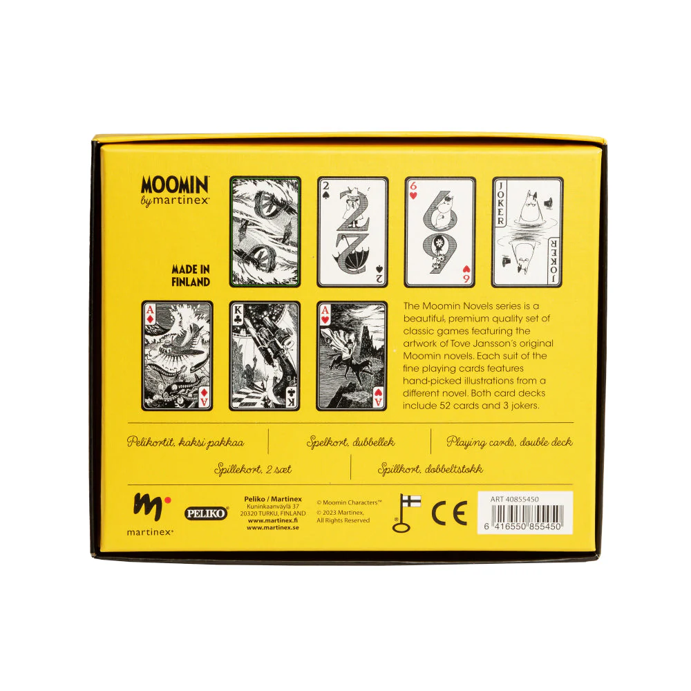 Karty do gry Moomin Novels 2 talie Martinex - Image 3