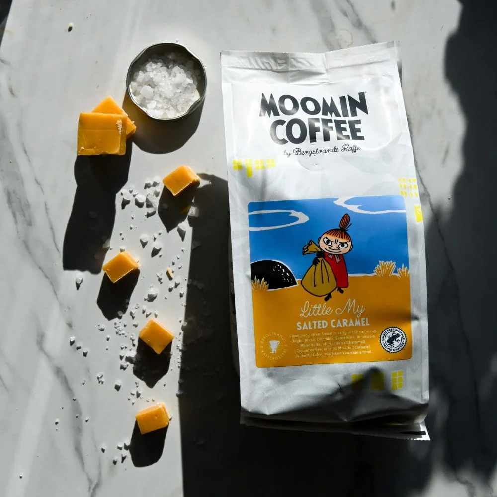 Kawa mielona Moomin Coffee Mała Mi (solony karmel) 250g Bergstrands - Image 3