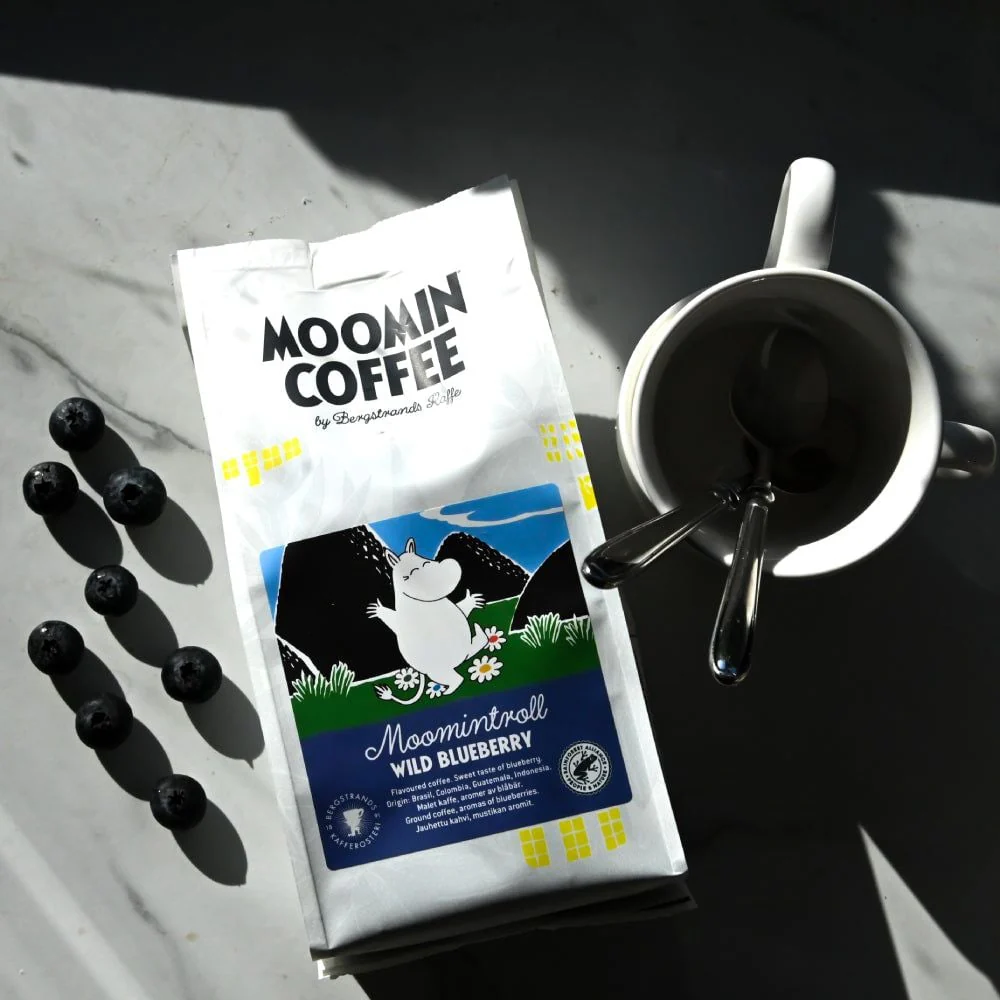 Kawa mielona Moomin Coffee Muminek (dzika jagoda) 250g Bergstrands - Image 5