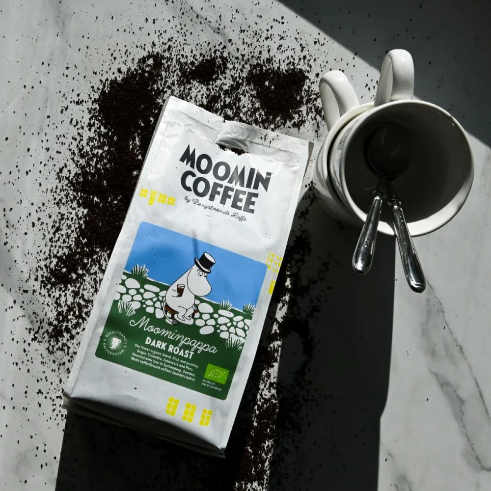 Kawa mielona Moomin Coffee Tata Muminka (ciemno-palona) 250g Bergstrands - Image 3