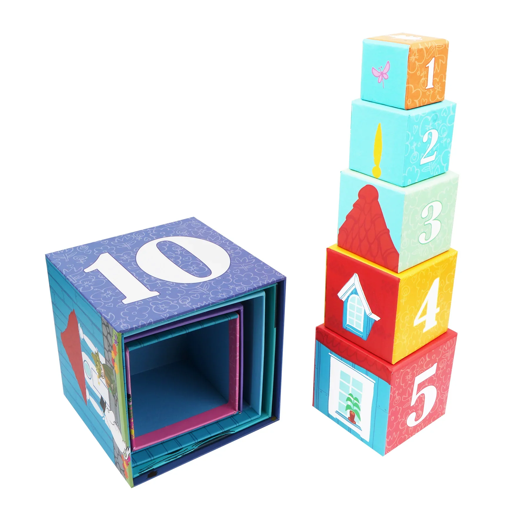 Kostki do układania (10szt) Muminki - Barbo Toys - Image 3