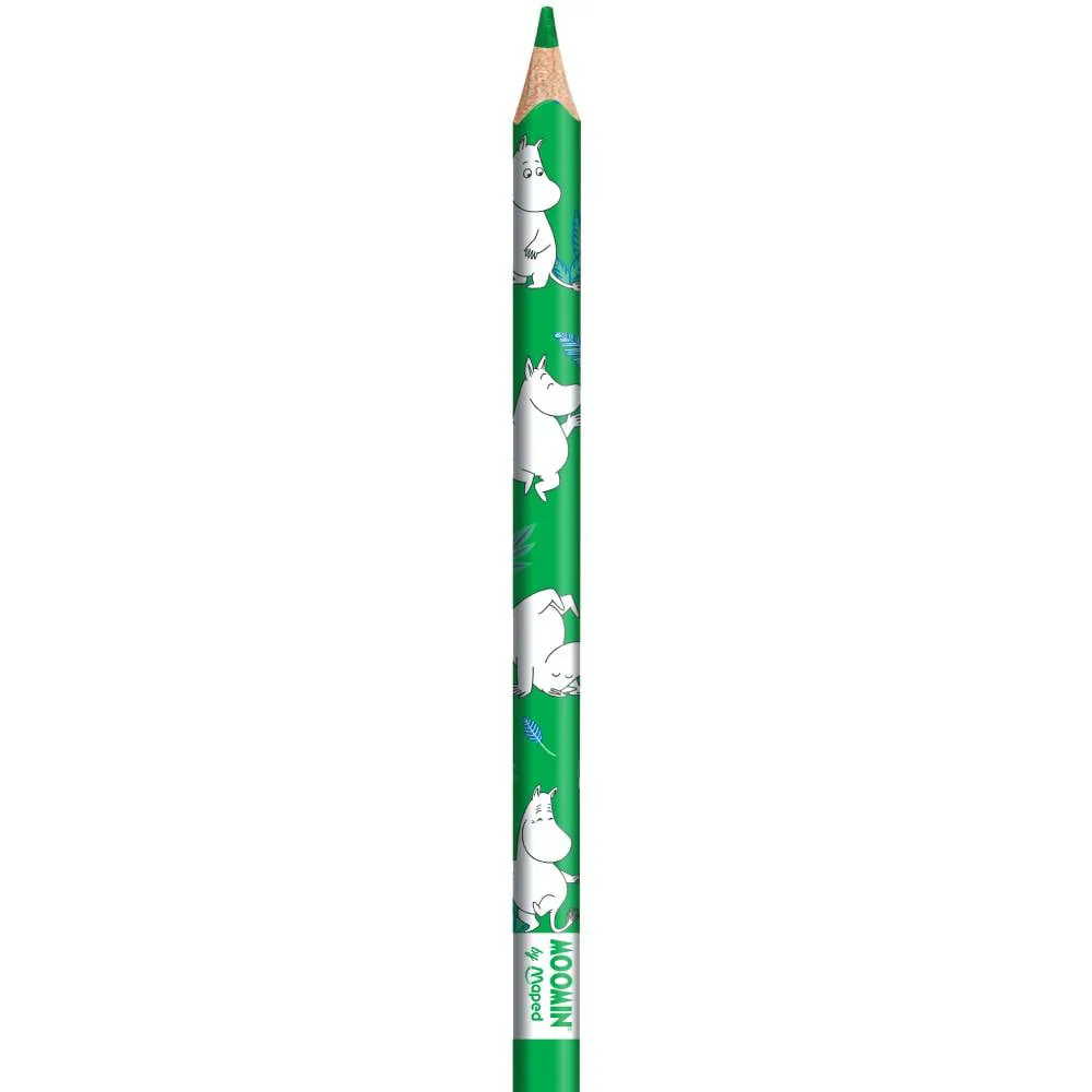 Kredki jumbo Muminki 12 szt. w pudełku Muminki Maped - Image 3