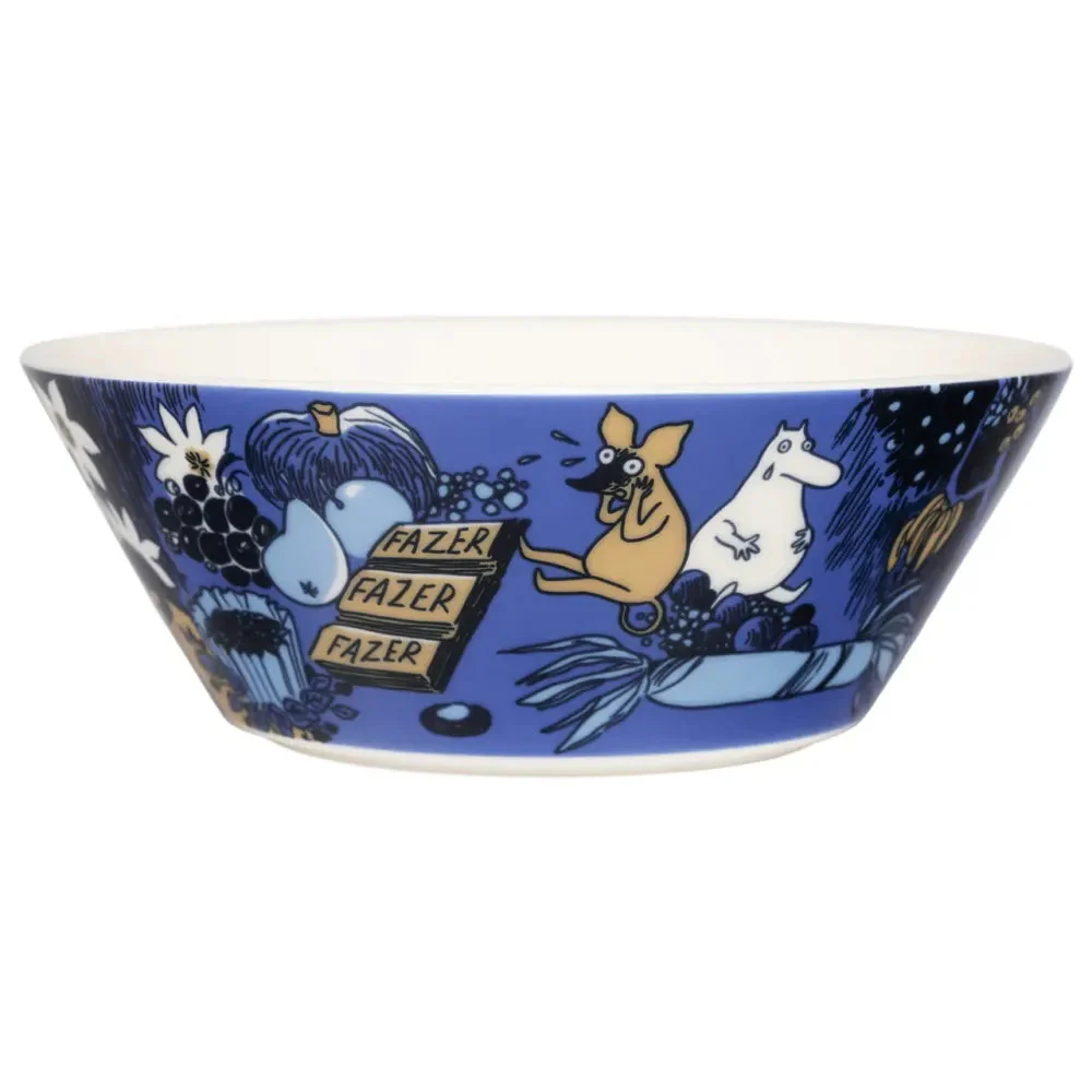 Zestaw jubileuszowy Muminki 80-lecie miska porcelanowa i czekolada Fazer - Image 8