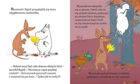 Książka Muminek i złoty liść Richard Dungworth, Tove Jansson HarperKids - Image 3