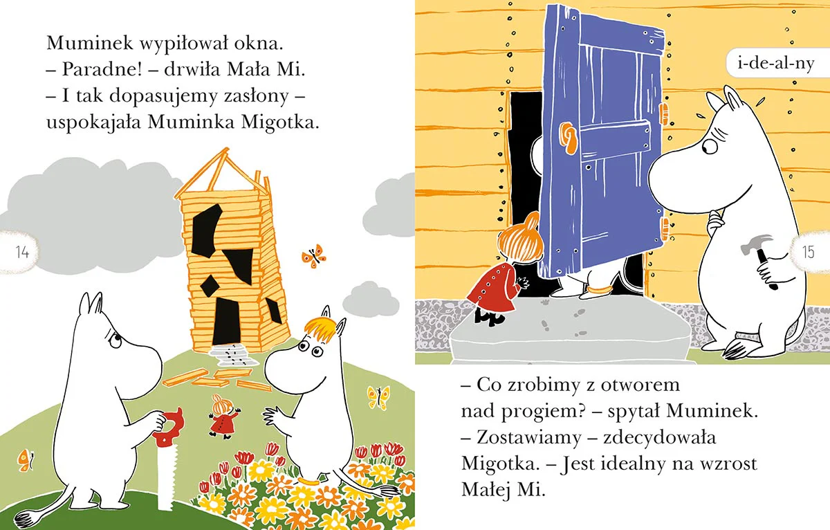 Książka Muminki "Oto Mała Mi" Czytam sobie poziom 2 - HarperKids - Image 4
