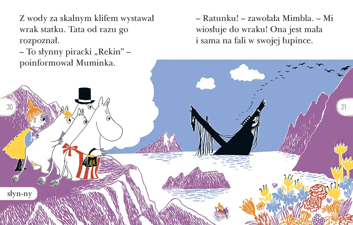 Książka Muminki "Oto Mała Mi" Czytam sobie poziom 2 - HarperKids - Image 5