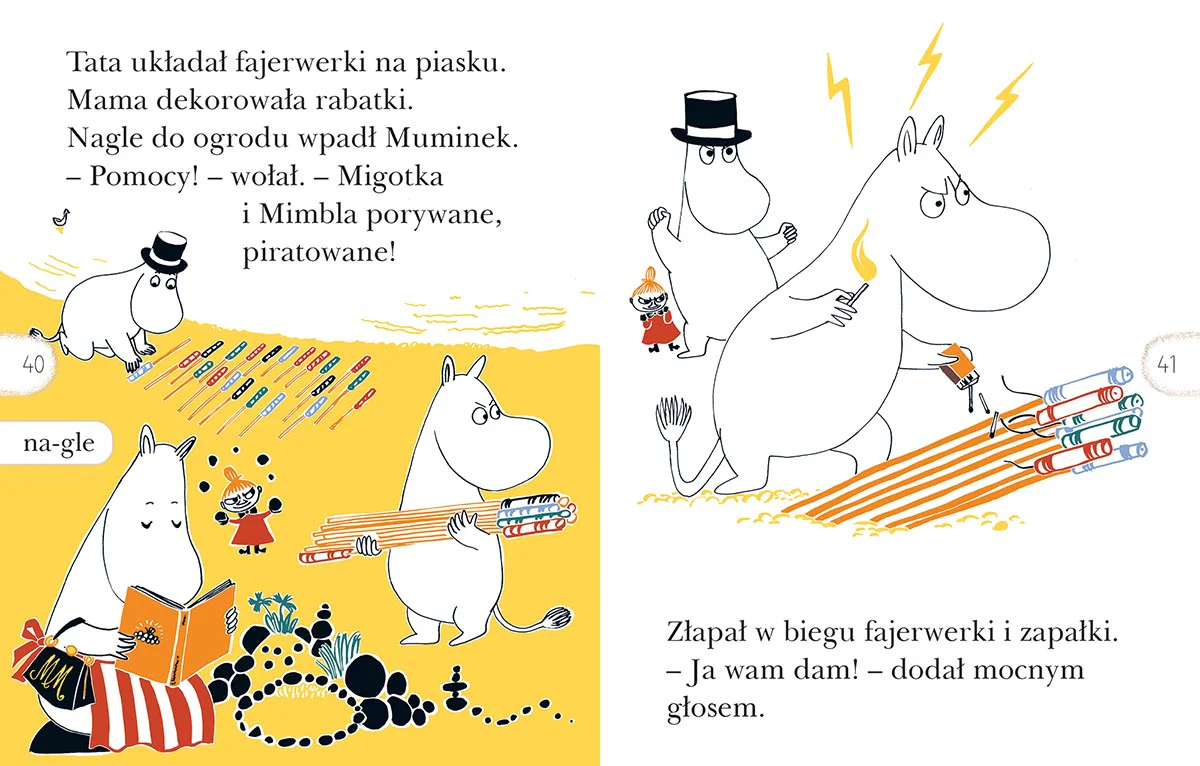 Książka Muminki "Oto Mała Mi" Czytam sobie poziom 2 - HarperKids - Image 6