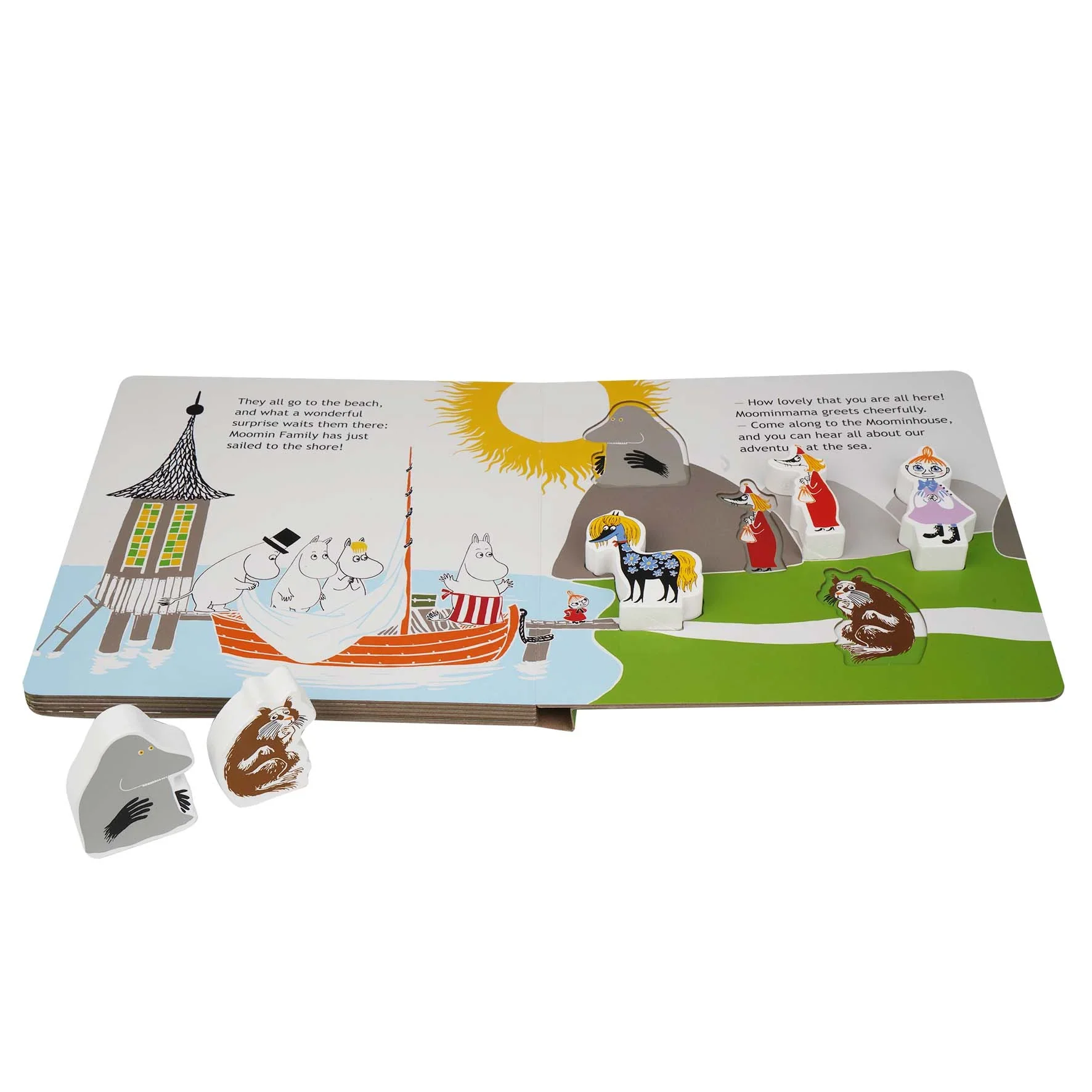 Książka z figurkami Goście Muminków (wersja angielska) BarboToys - Image 3