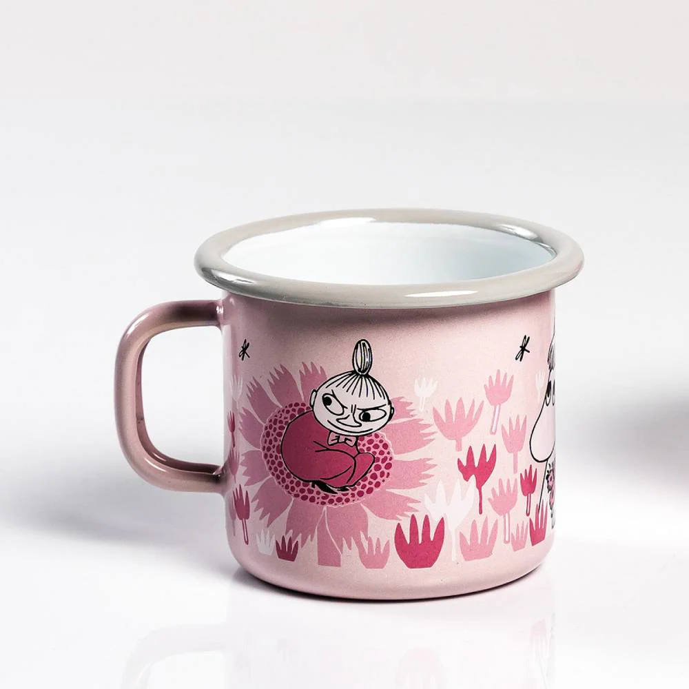 Kubek emaliowany 250ml Migotka i Mała Mi (różowy) Muurla - Image 5