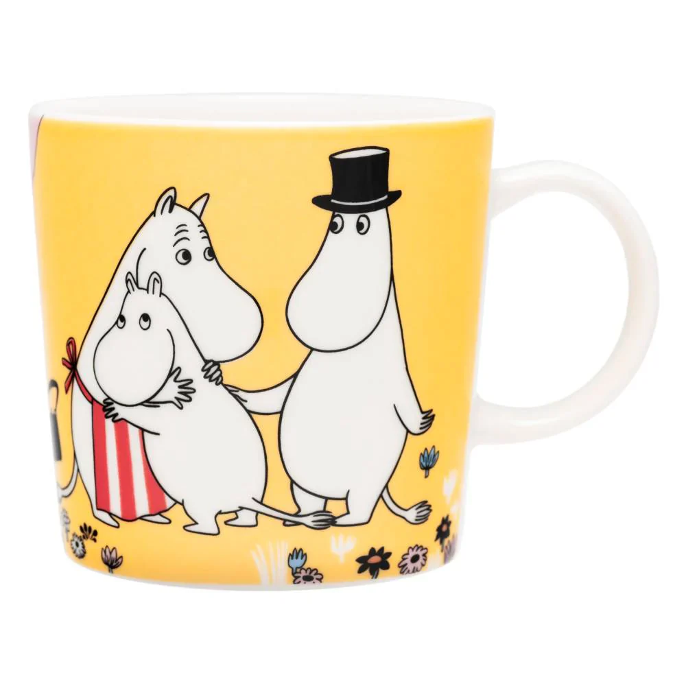 Kubek 300ml Family Time Moomin Arabia i pocztówka Wielkanocna - Image 2