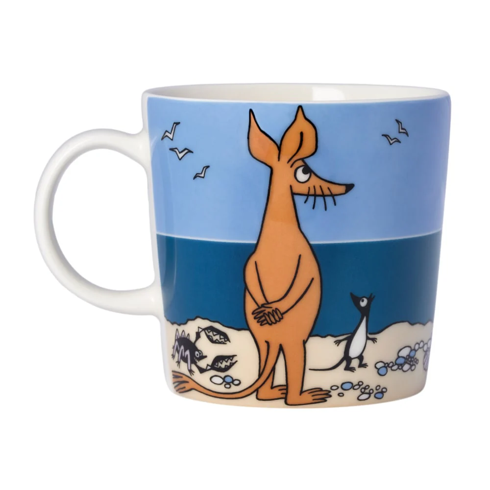Kubek porcelanowy 300ml Ryjek na plaży Moomin Arabia - Image 2