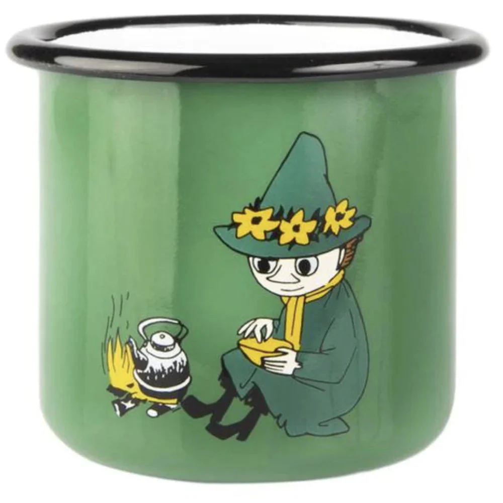 Kubek emaliowany 370ml Włóczykij (zielony) Muurla - Image 3