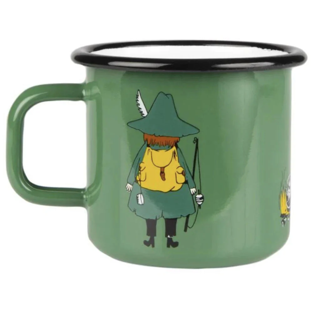 Kubek emaliowany 370ml Włóczykij (zielony) Muurla - Image 4