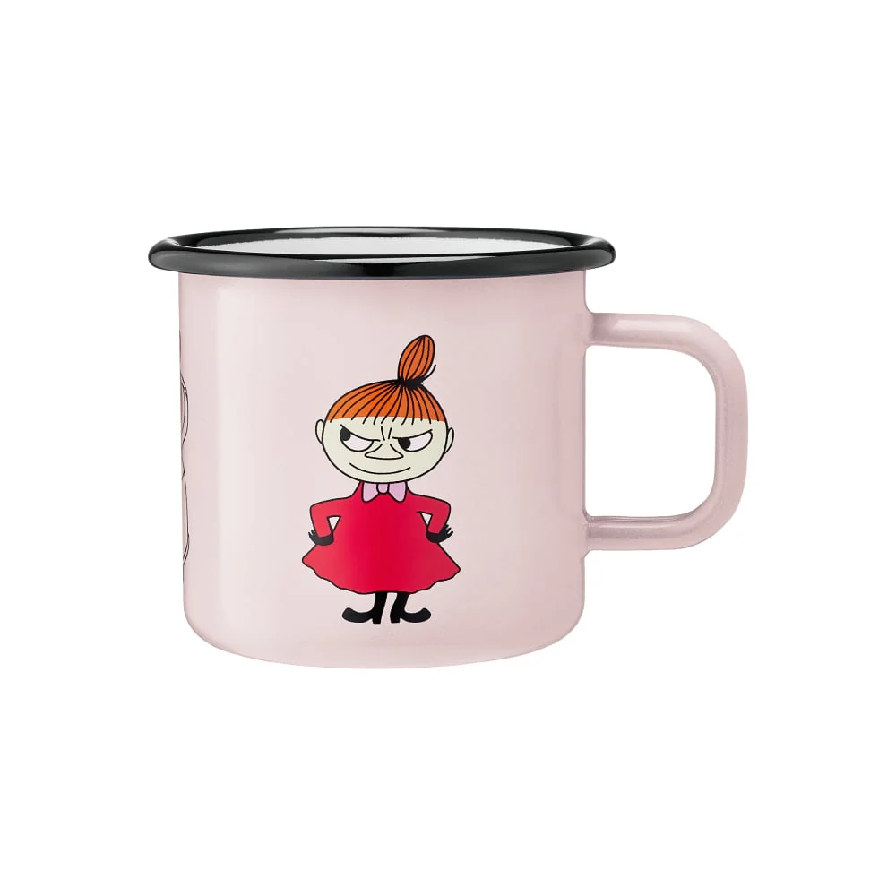 Kubek emaliowany 370ml Mała Mi (jasnoróżowy) Muurla - Image 5