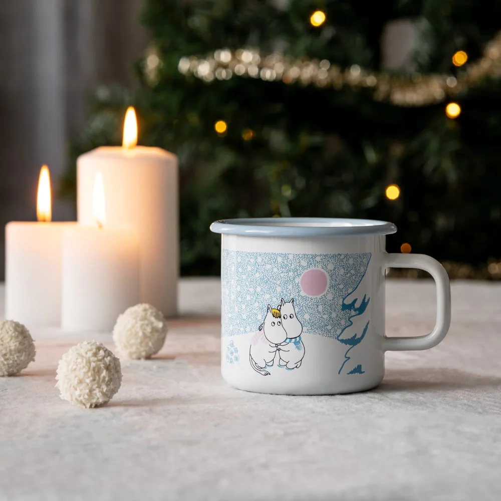Kubek emaliowany 370ml Let it snow Muurla - Image 4