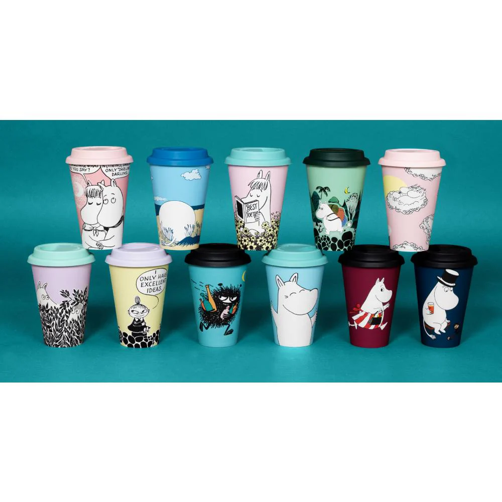 Kubek 450ml Muminek na wrzosowisku Take Away NordicBuddies - Image 5