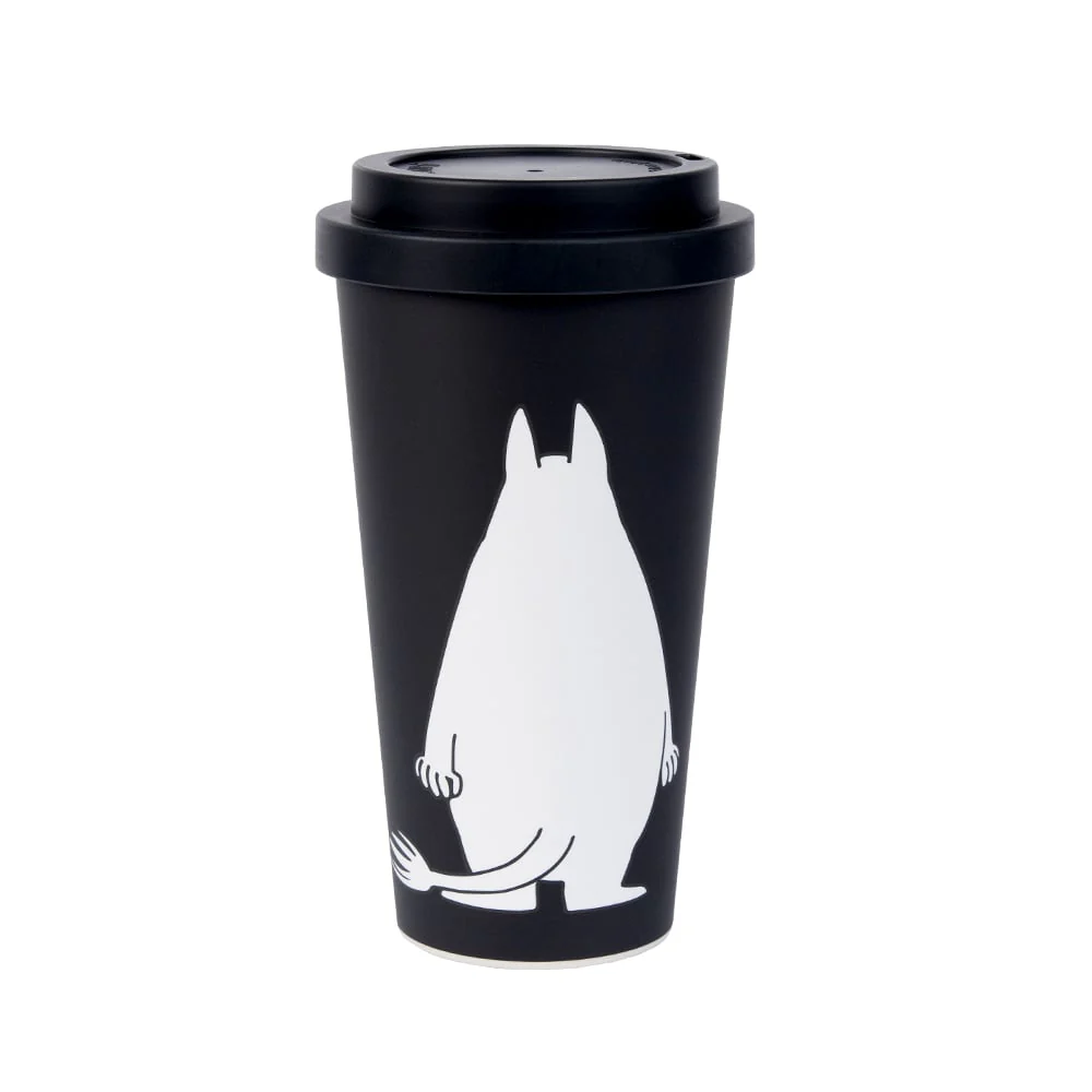 Kubek 450ml Niezadowolony Muminek (czarny) Muminki Take Away NordicBuddies - Image 2
