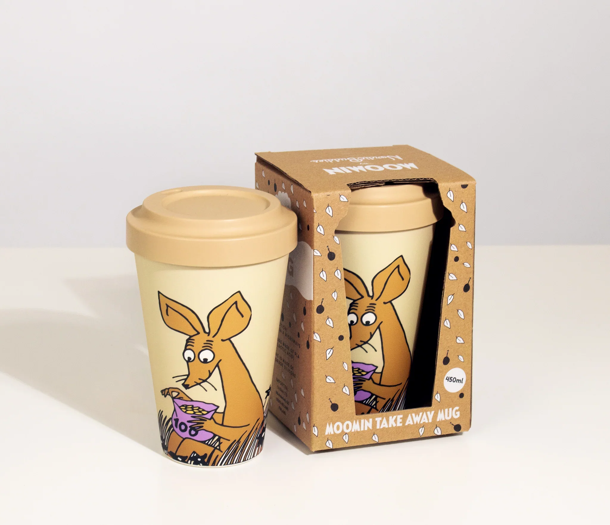 Kubek 450ml Ryjek Muminki Take Away NordicBuddies - Image 2