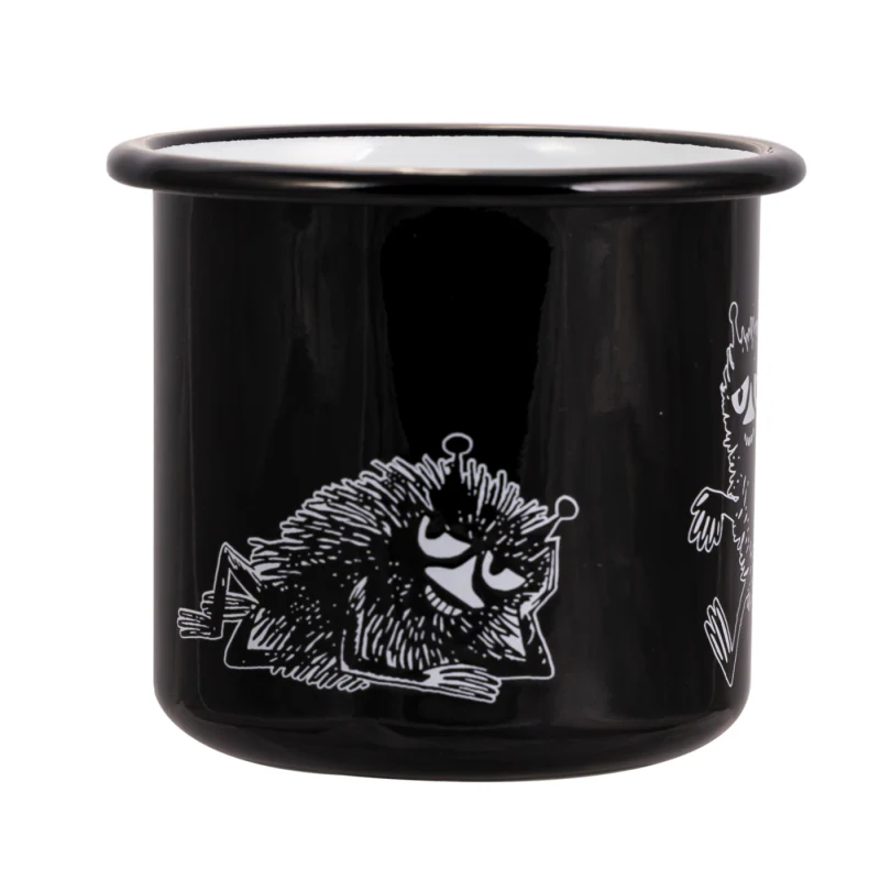 Kubek emaliowany 370ml Bobek (czarny) Muurla - Image 3