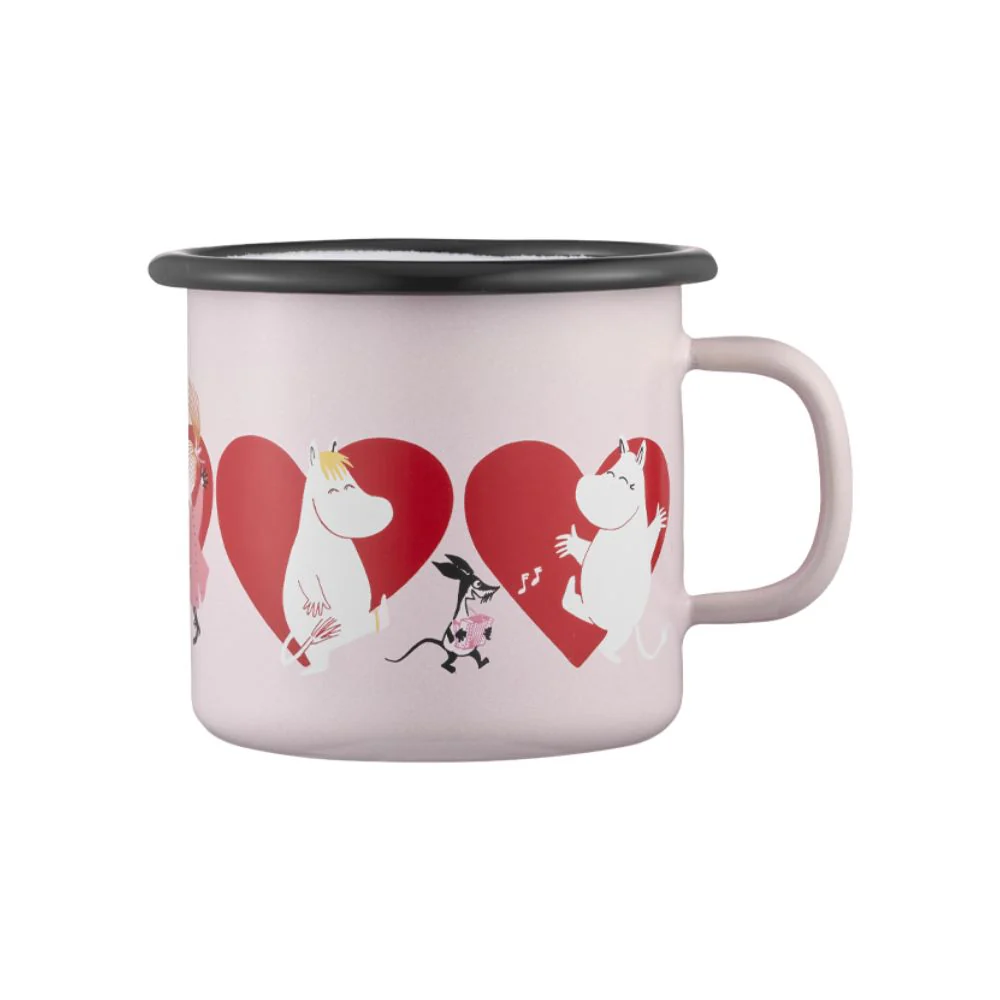 Kubek emaliowany 250ml Muminki Heart Muurla - Image 2