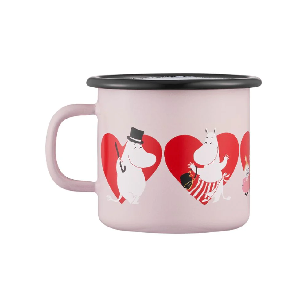 Kubek emaliowany 250ml Muminki Heart Muurla - Image 4