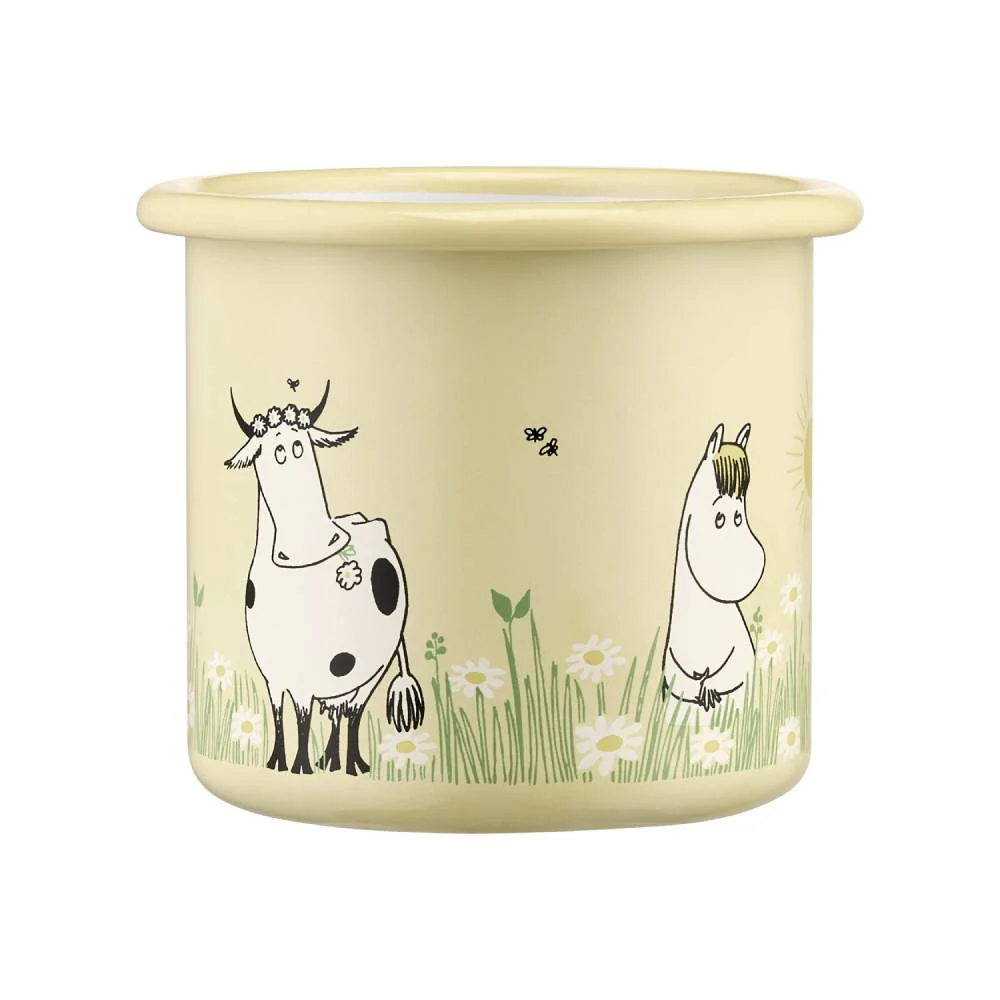 Kubek emaliowany 250ml Muminki na łące Muurla - Image 4