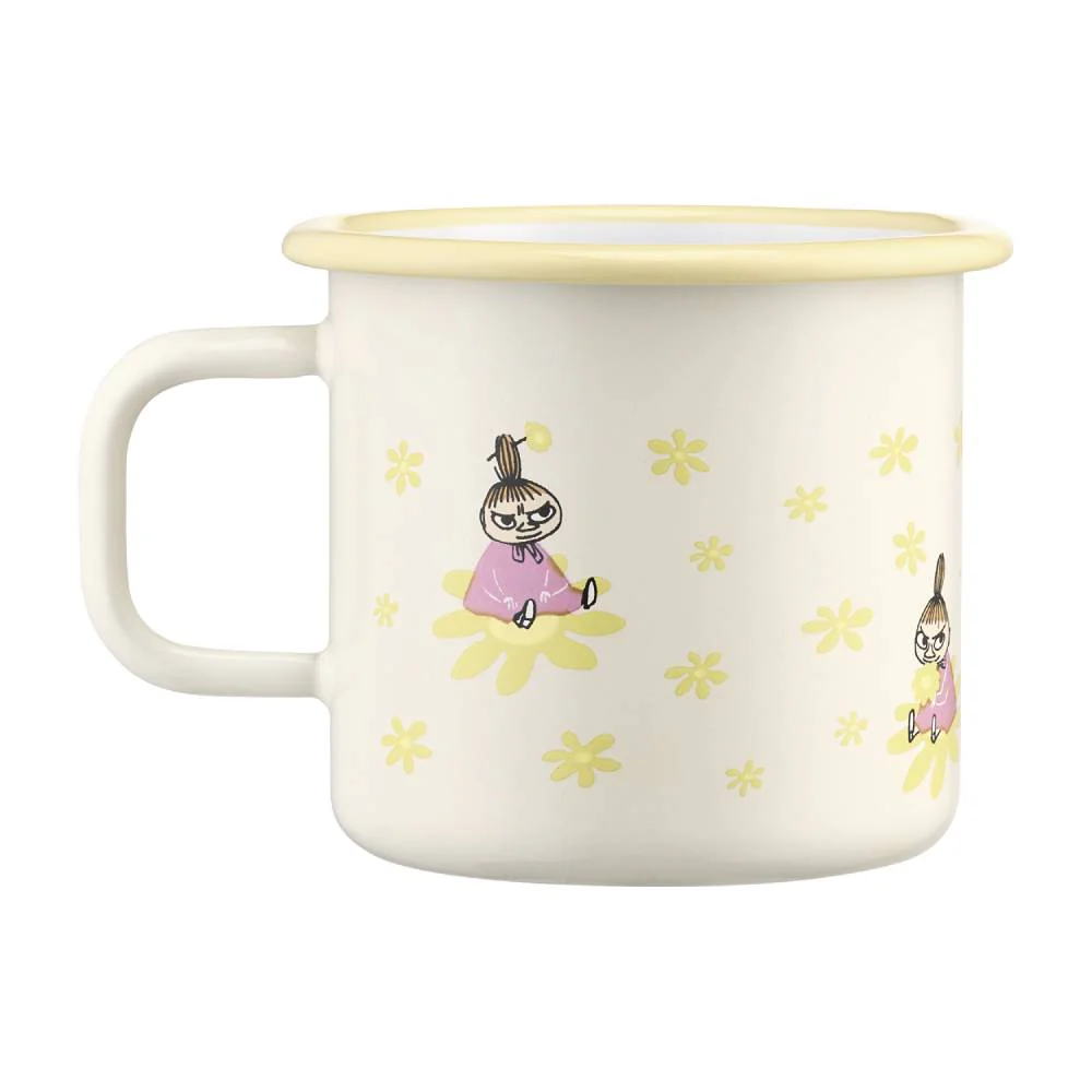 Kubek emaliowany 370ml Mała Mi i kwiaty Muurla - Image 3
