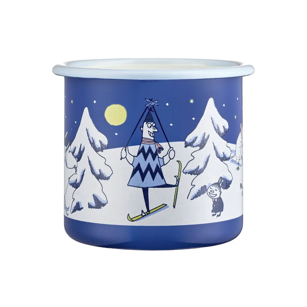 Kubek emaliowany 370ml Muminki Gwieździsta Noc Muurla - Image 3